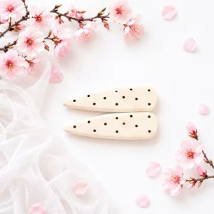 گیره مو فانتزی خال خالی